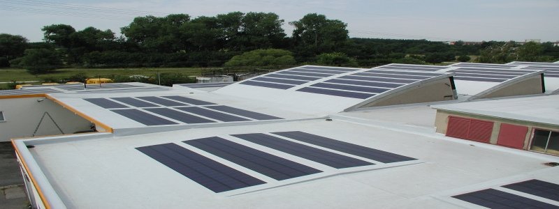 Dach mit EVALON® Solar